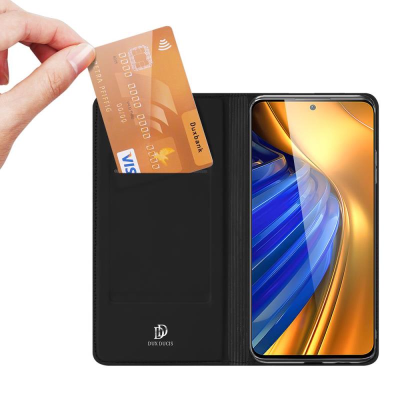 Θήκη Flip Dux Ducis Xiaomi Poco F4 5G Skin Pro Μαύρο