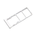Βάση Κάρτας Sim & SD Samsung A125F Galaxy A12/ A127F Galaxy A12 Nacho Λευκό (Original)