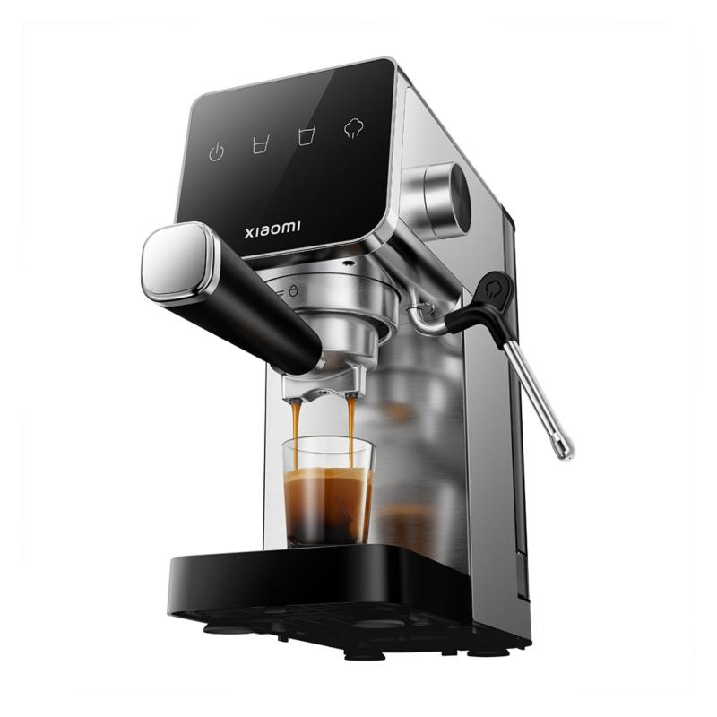 Μηχανή Espresso Ημιαυτόματη Xiaomi BHR9798EU Πίεσης 20bar 1350W Ασημί