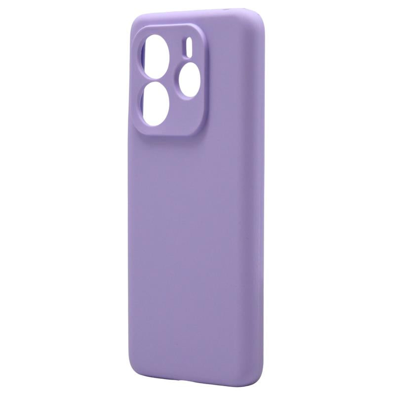 Θήκη Liquid Silicon inos Xiaomi Redmi Note 14 5G Velvet Βιολετί