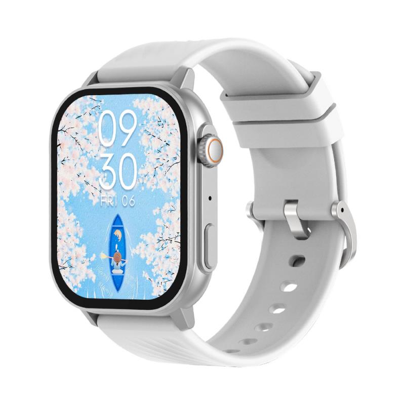 Smartwatch Devia Pro2 2.04" Ασημί