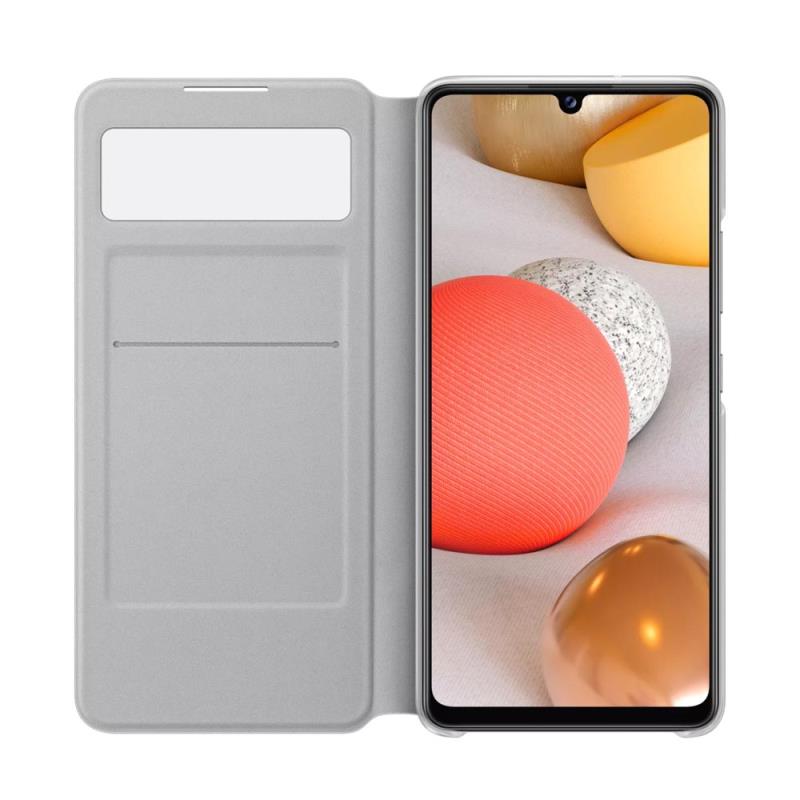 Θήκη Flip S-View Samsung EF-EA426PWEG A426 Galaxy A42 5G Λευκό