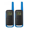 Walkie Talkie Motorola Talkabout T62 & Φορτιστής Μαύρο-Μπλε (2 τεμ.)