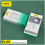 True Wireless Ακουστικά Bluetooth Foneng BL101 Mini Λευκό