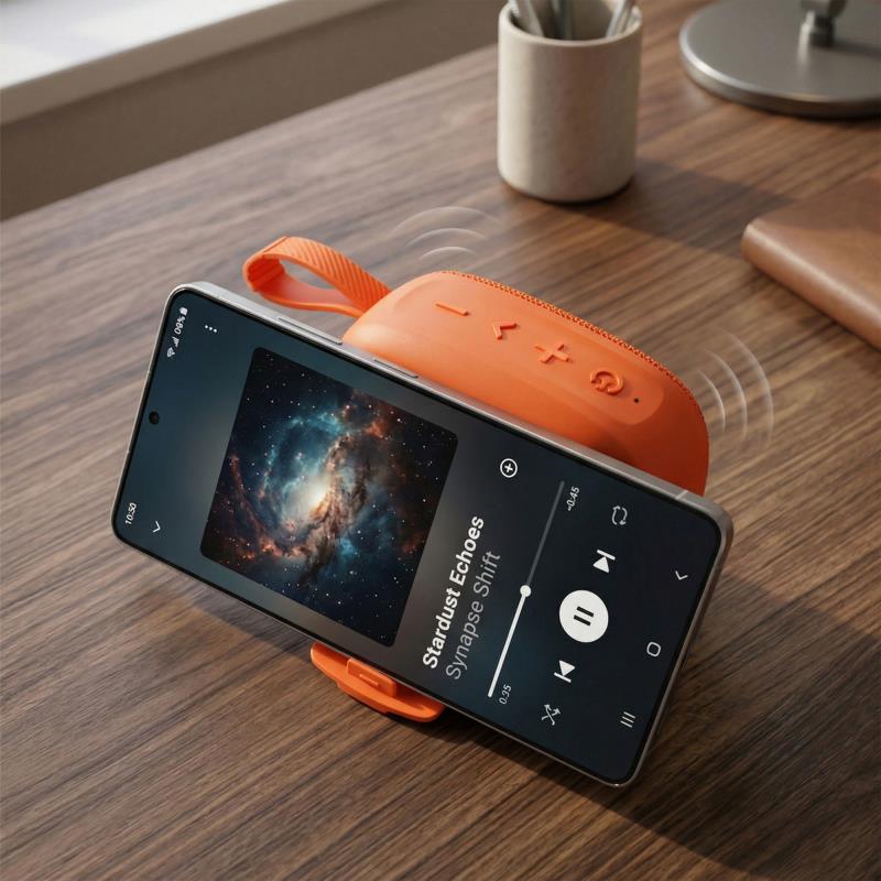 Φορητό Ηχείο Bluetooth Blavec WS-06 Go Play TWS 6W Πορτοκαλί
