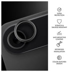 Tempered Glass Full Face Hammer Glass για Τζαμάκι Κάμερας Apple iPhone Air Μαύρο