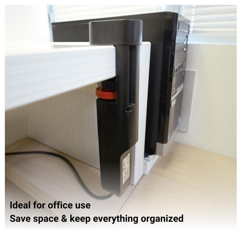 Πολύπριζο GSC 3 Θέσεων με Κουμπί On/Off, Θύρες 2xUSB A, 1xUSB C & Καλώδιο 1.4m (3 x 1.5mm) Μαύρο