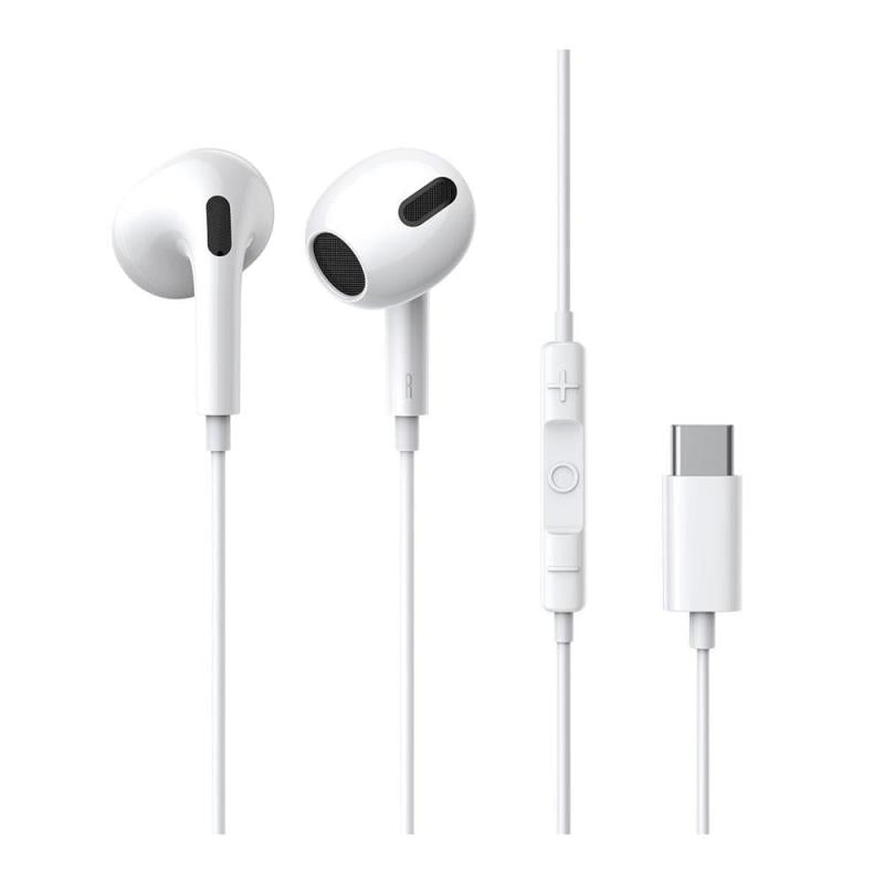 Hands Free Stereo Baseus Encok C17 USB C Λευκό