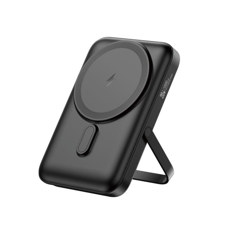 Φορτιστής Ανάγκης Foneng CX101 20W 10000mAh Magnetic Wireless με Βραχίονα Στήριξης Μαύρο