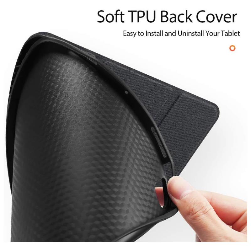 Θήκη TPU Flip Shock Proof Dux Ducis Domo Apple iPad 10.2" (2019)/ (2020)/ (2021) Μαύρο