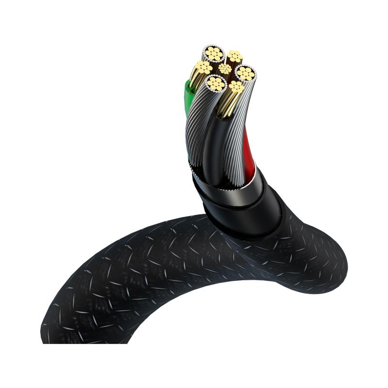 Καλώδιο Σύνδεσης USB 2.0 Devia EC021 USB A σε Lightning Bubble Fish 1m Μαύρο