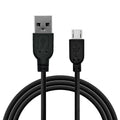 Καλώδιο Σύνδεσης USB 2.0 inos USB A σε Micro USB 10W 1m Μαύρο