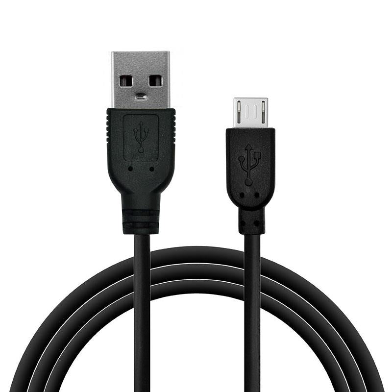Καλώδιο Σύνδεσης USB 2.0 inos USB A σε Micro USB 10W 1m Μαύρο