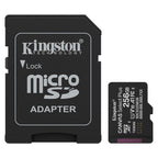 Κάρτα μνήμης Micro SDXC C10 UHS-I U1 Kingston Canvas Select Plus 150MB/s 256GB + 1 ADP