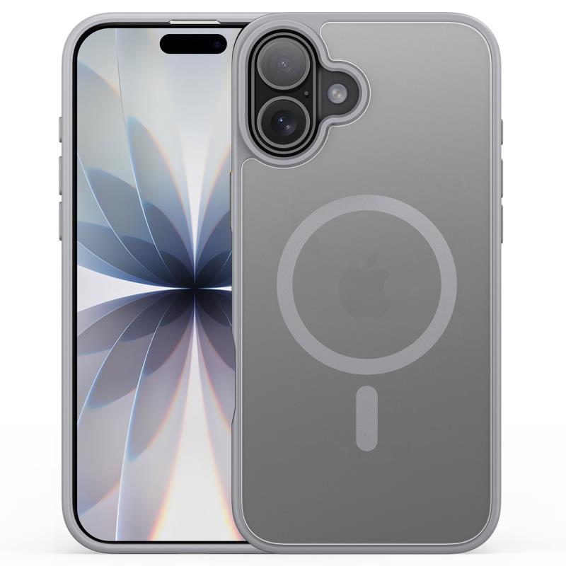 Θήκη TPU & PC Dux Ducis Apple iPhone 17 Magnetic MagSafe Yind Γκρι