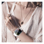 Θήκη PC με Tempered Glass Ahastyle WG65 Premium Apple Watch Ultra 4/ 3/ 2/ 1 49mm Μαύρο-Διάφανο (2 τεμ.)