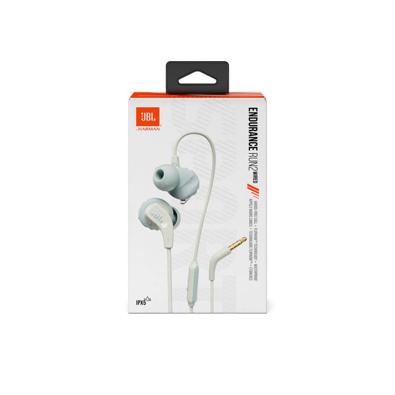 Hands Free Stereo  JBL Endurance Run 2 3.5mm Λευκό