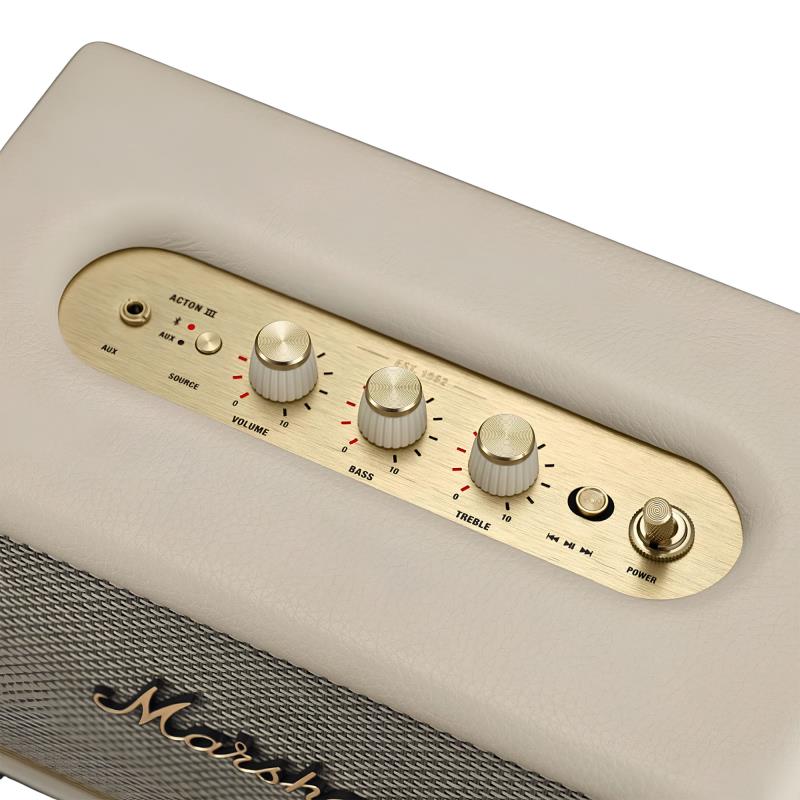 Φορητό Ηχείο Bluetooth Marshall Acton III 60W RMS Μπεζ