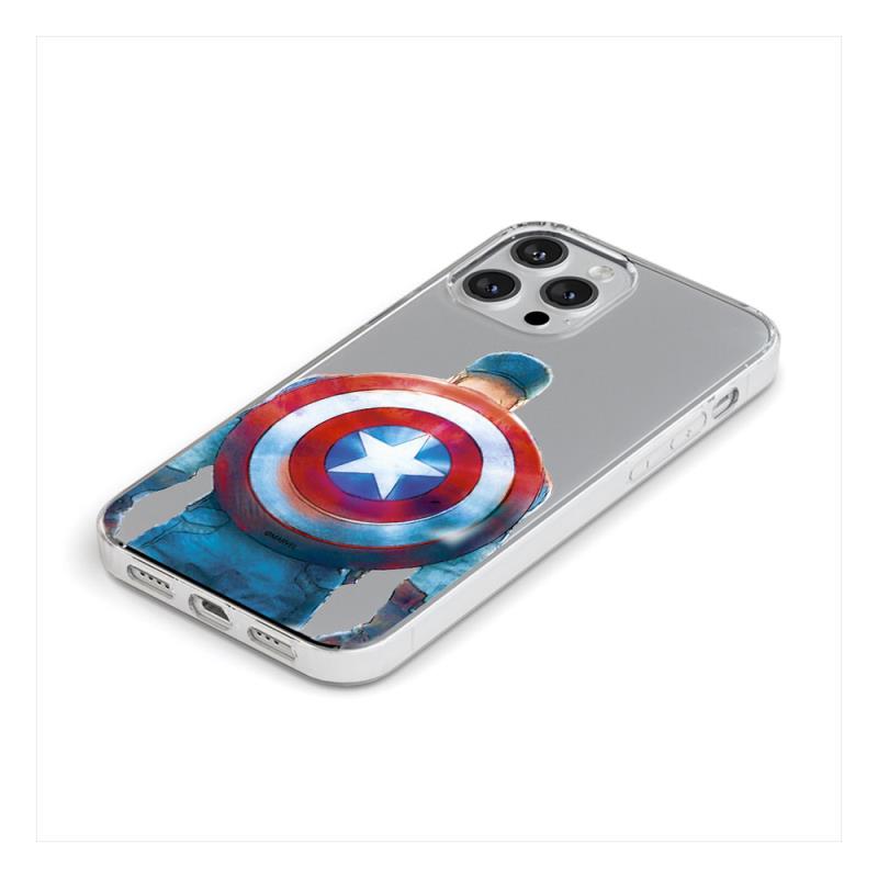 Θήκη Soft TPU Marvel Captain America 002 Apple iPhone 14 Pro Max Διάφανο