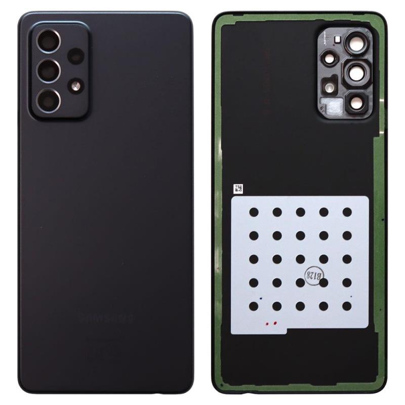 Καπάκι Μπαταρίας Samsung A725F Galaxy A72 4G/ A726B Galaxy A72 5G Μαύρο (Original)