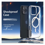 Θήκη TPU & PC Dux Ducis Apple iPhone 16 Pro Magnetic MagSafe Clin Διάφανο