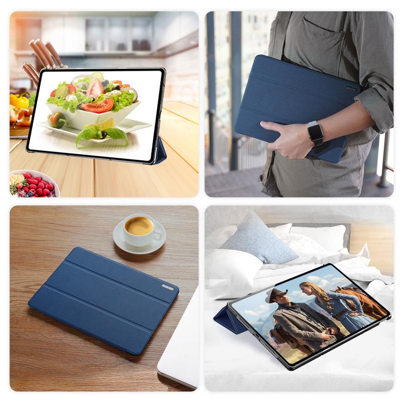 Θήκη TPU Flip Shock Proof Dux Ducis Domo Lenovo Idea Tab Pro 12.7" Μαύρο