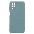 Θήκη Soft TPU inos Samsung A125 Galaxy A12/ A127 Galaxy A12 Nacho/ M127 Galaxy M12 S-Cover Πετρόλ