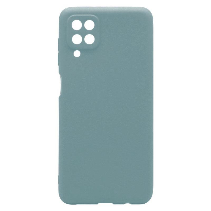 Θήκη Soft TPU inos Samsung A125 Galaxy A12/ A127 Galaxy A12 Nacho/ M127 Galaxy M12 S-Cover Πετρόλ