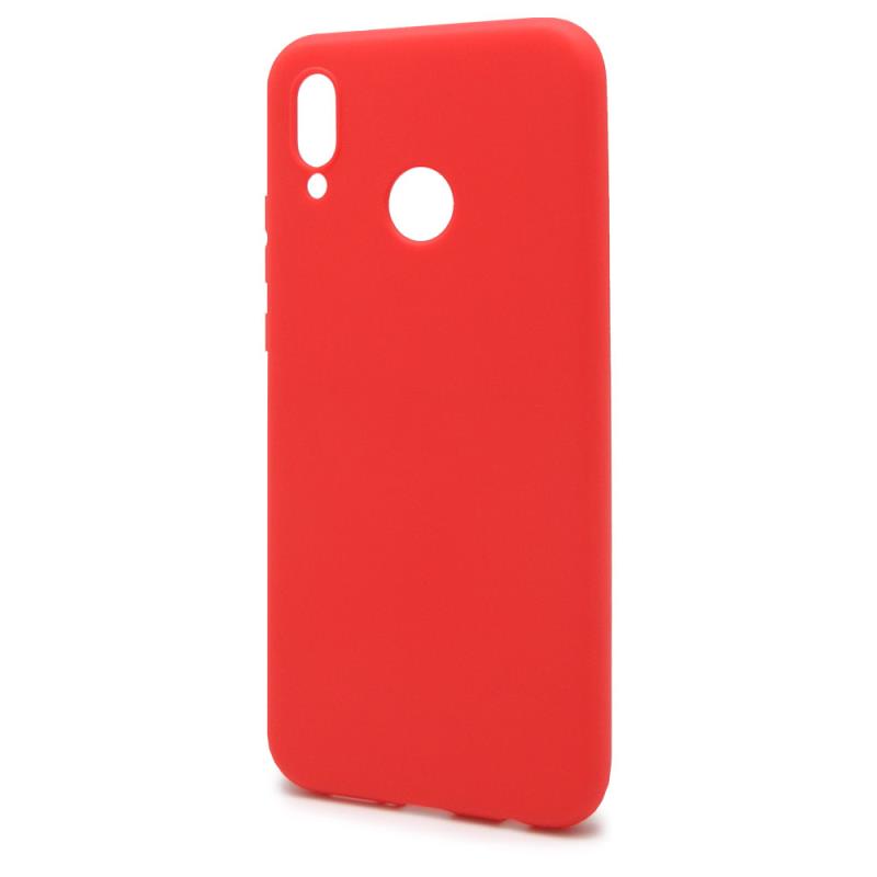 Θήκη Soft TPU inos Huawei P20 Lite S-Cover Κόκκινο