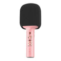 Ασύρματο Μικρόφωνο Bluetooth Maxlife MXBM-600 με Ηχείο (Karaoke) Ροζ