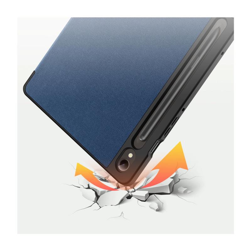 Θήκη TPU Flip Shock Proof Dux Ducis Domo Samsung Galaxy Tab S9 FE 10.9" Wi-Fi/ 5G Μπλε