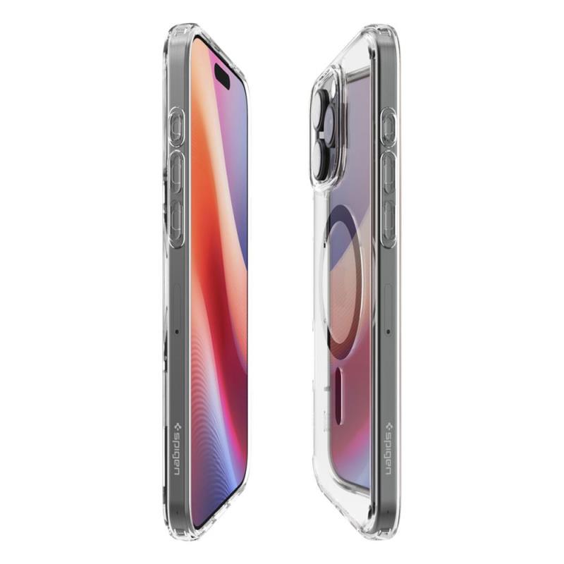Θήκη TPU & PC Spigen Ultra Hybrid Mag Magsafe Apple iPhone 16 Pro Max Σκούρο Γκρι