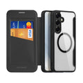 Θήκη Flip Dux Ducis Samsung Galaxy S25 5G Magnetic Wallet Skin X Pro Μαύρο