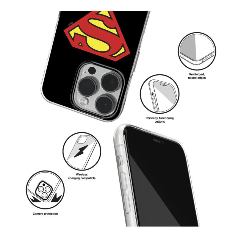 Θήκη Soft TPU DC Samsung Galaxy A54 5G Superman 002 Μαύρο