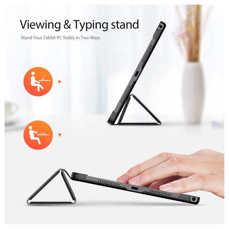 Θήκη TPU Flip Shock Proof Dux Ducis Domo Lenovo Tab K11 Plus 11.45" Μαύρο