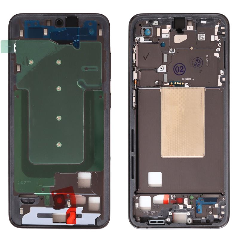 Μεσαίο Πλαίσιο Samsung S721B Galaxy S24 FE 5G Μαύρο (Original)