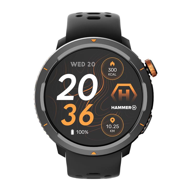 Smartwatch Hammer Watch 2 Lite 1.43" Μαύρο