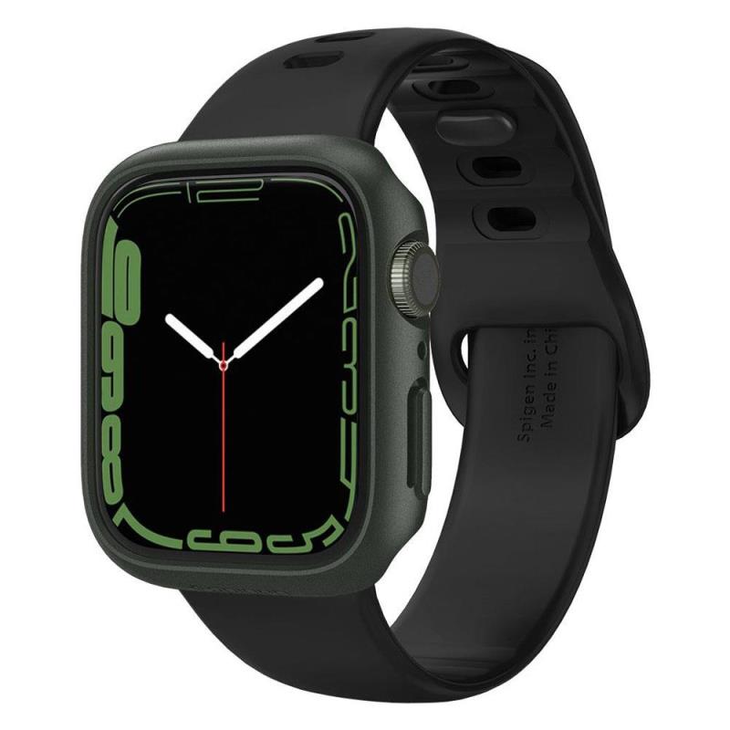 Θήκη PC Spigen Thin Fit Apple Watch 7/ 8/ 9  45mm Χακί