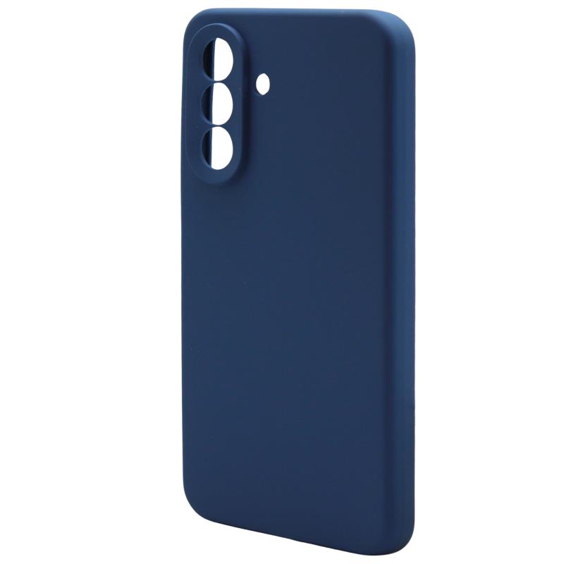 Θήκη Liquid Silicon inos Samsung A376 Galaxy A37 5G Velvet Σκούρο Μπλε
