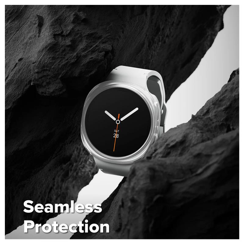 Θήκη PC Ringke Samsung Galaxy Watch 8 Classic (46mm) Slim Διάφανο & Μαύρο (2 τεμ.)
