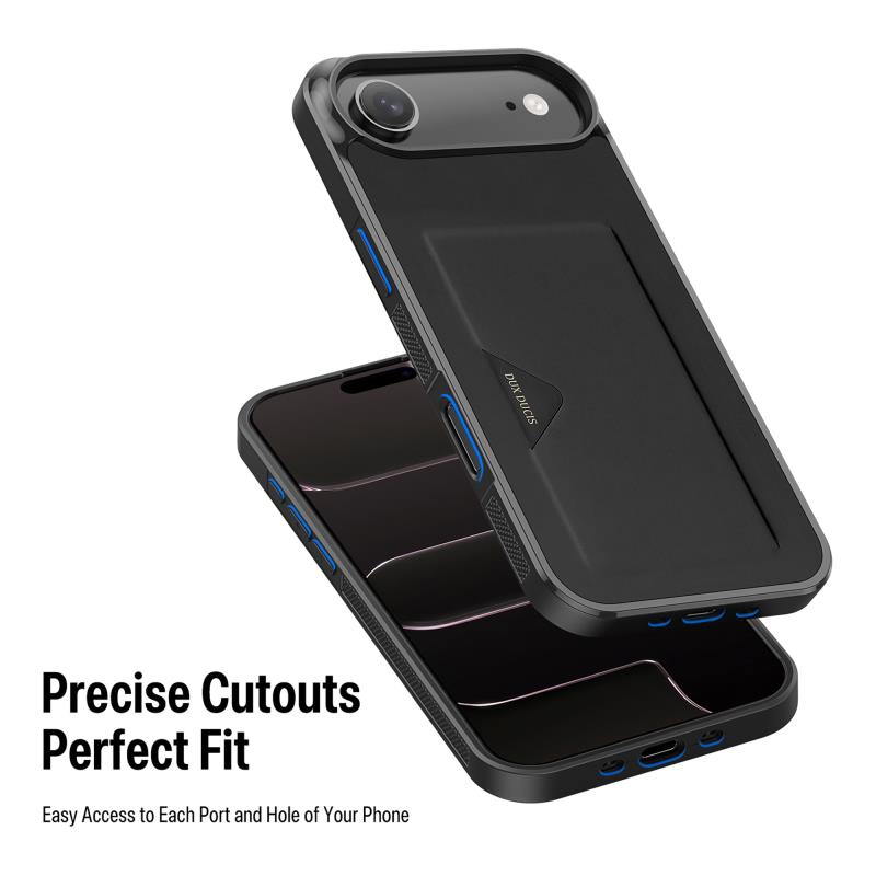 Θήκη TPU PU & PC Dux Ducis Pocard Apple iPhone Air Μαύρο