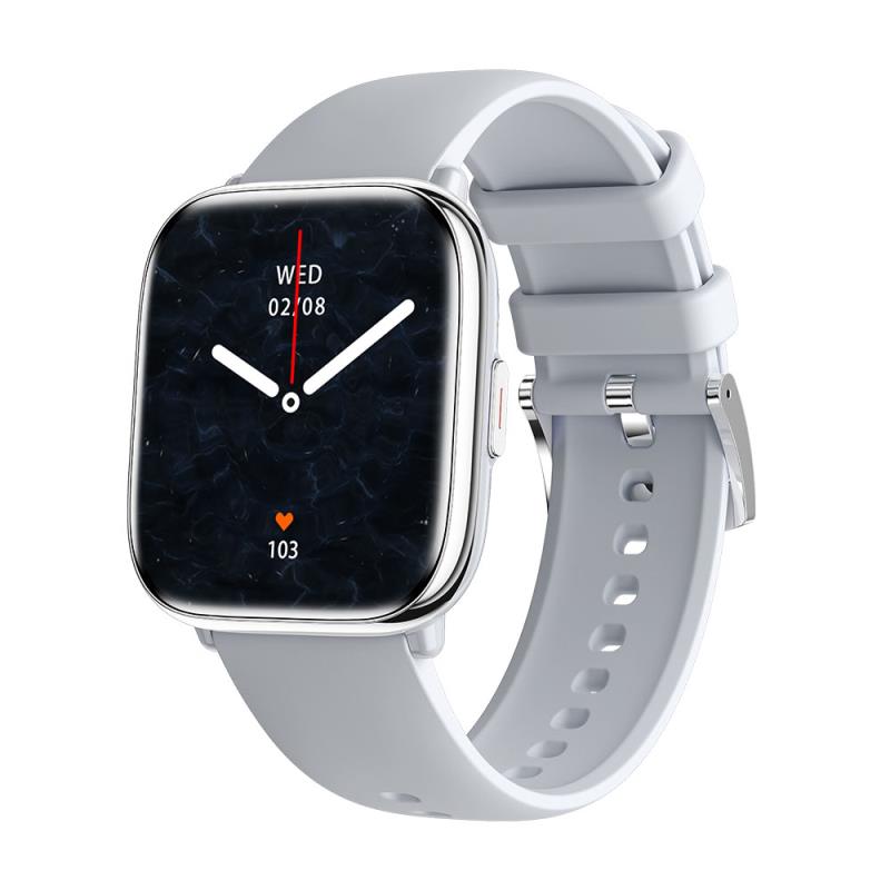 Smartwatch myPhone Pastel 1.75" Ασημί/Γκρι