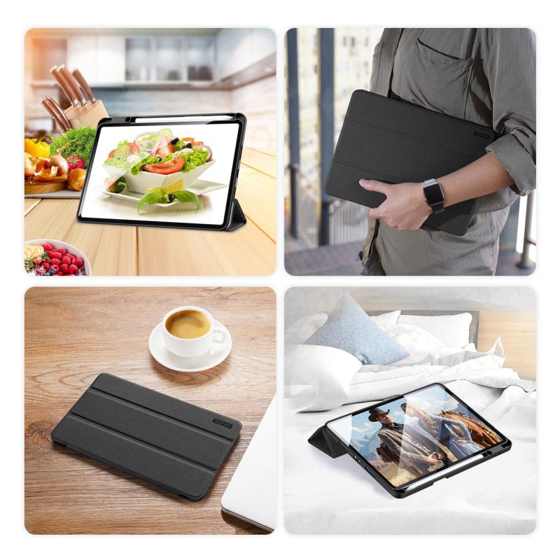 Θήκη TPU Flip Shock Proof Dux Ducis Domo Xiaomi Pad 7/ Pad 7 Pro 11.2" Μαύρο