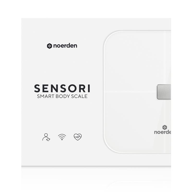 Ζυγαριά Δαπέδου Smart Noerden SENSORI Λευκό