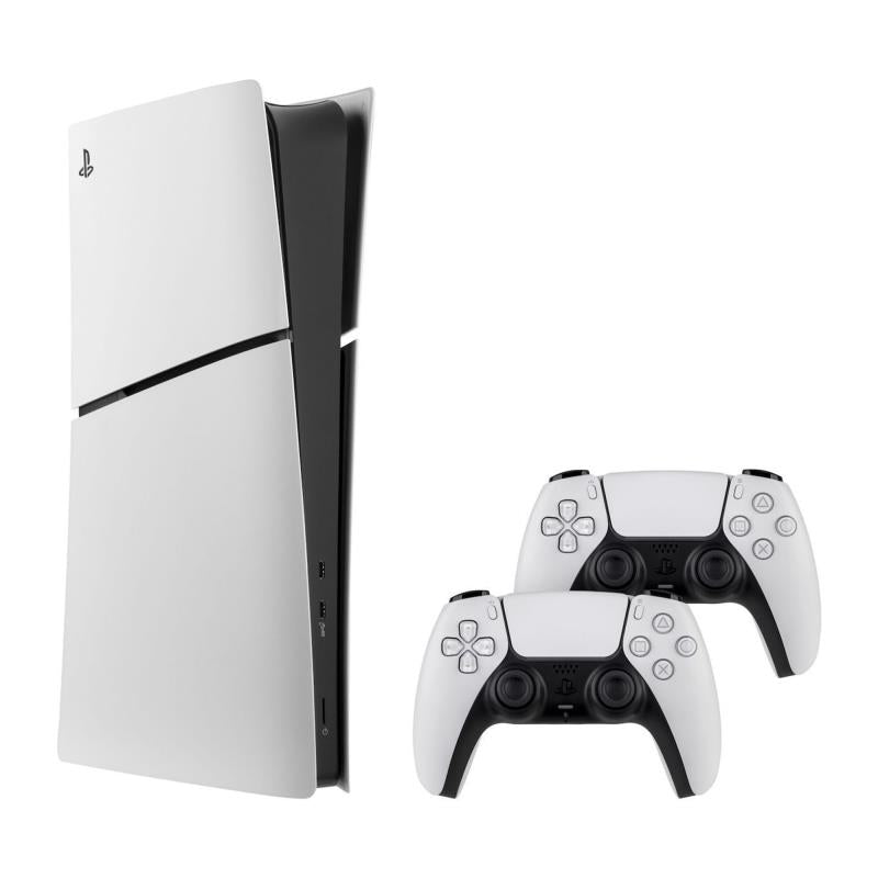 Sony PlayStation 5 Slim 825GB Digital Edition & DualSense Bundle