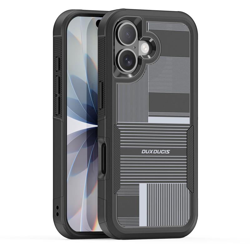 Θήκη TPU & PC Dux Ducis Shld Apple iPhone 17 Umbra Pattern Μαύρο