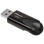 USB 2.0 Flash Disk PNY Attaché 4 USB A 128GB Μαύρο