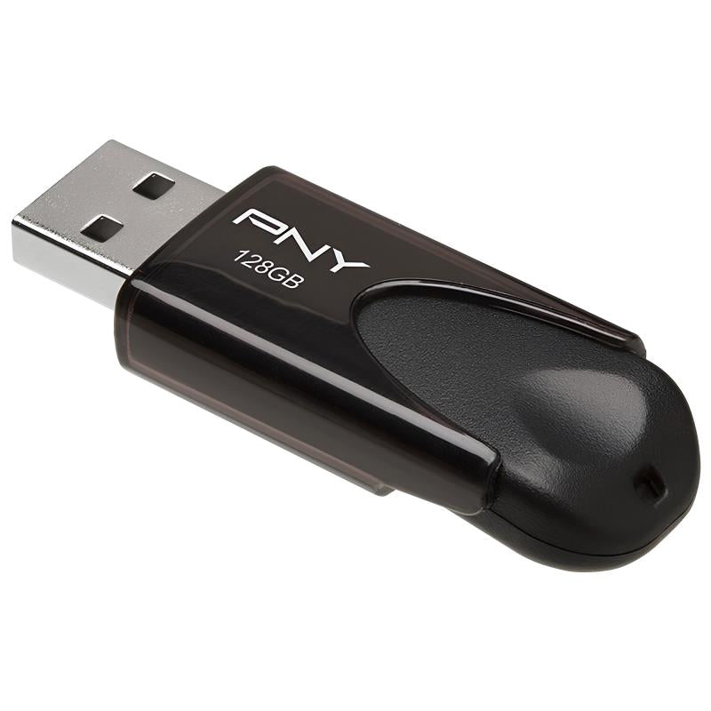 USB 2.0 Flash Disk PNY Attaché 4 USB A 128GB Μαύρο