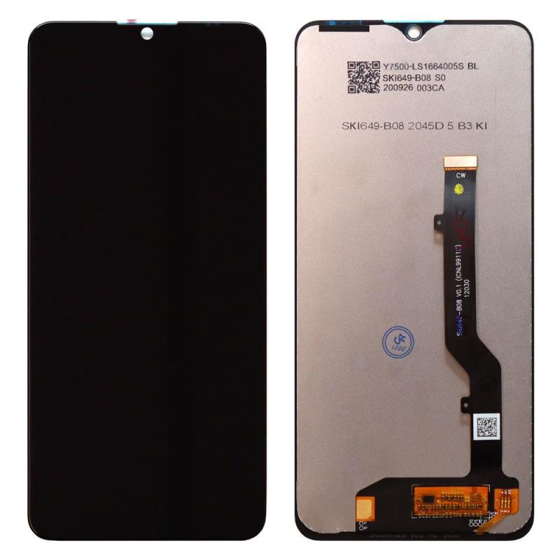 Οθόνη με Touch Screen ZTE Blade A7s 2020 Μαύρο (OEM)