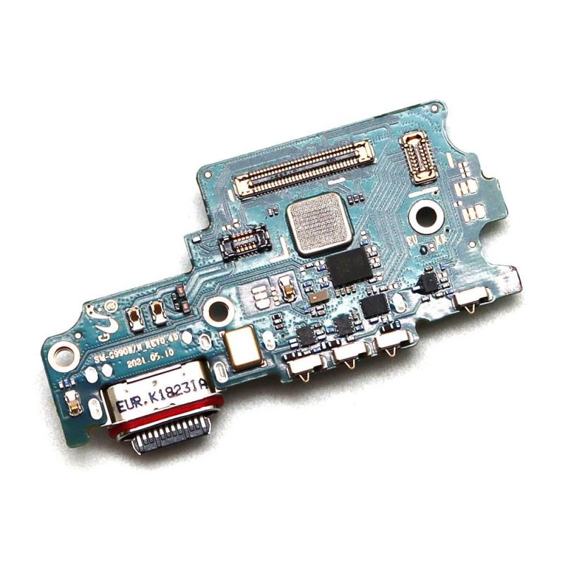 Samsung G990B Galaxy S21 FE 5G Mainboard with Charging Connector & SIM Reader (Original)